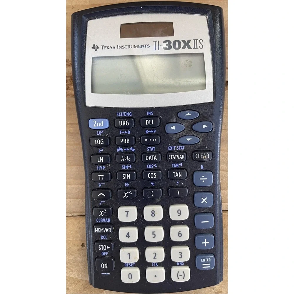 Texas Instruments Calculator TI-30XIIS (Scientific - Dual Power)